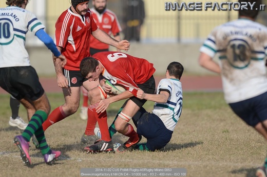 2014-11-02 CUS PoliMi Rugby-ASRugby Milano 0853
